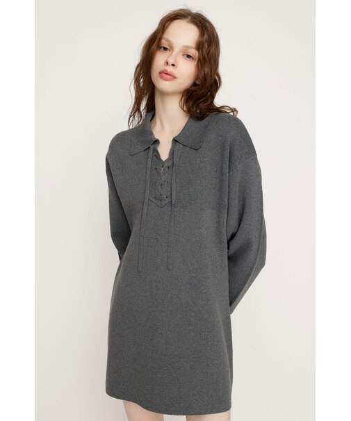 SKIPPER LACE UP ショートワンピース