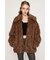 BIG COLLAR FUR コート