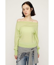 OFF SHOULDER 2WAY HG トップス