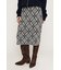 JQ CHECK KNIT ミドルスカート
