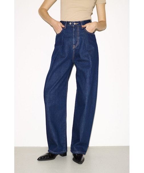 【THROW】J/W ADJUST CURVE DENIM パンツ