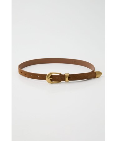ROUND BUCKLE COW LEATHER ベルト