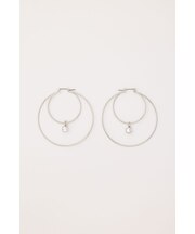 DOUBLE HOOP ピアス