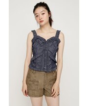 DUNGAREE SQUEEZE CAMI ブラウス