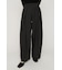 【SNSで話題！】TUCK WIDE MANNISH SLACKS