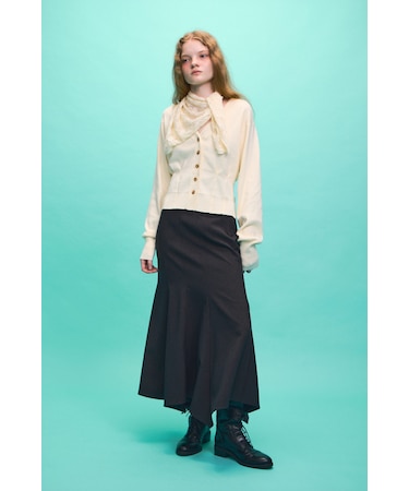 【SNSで話題!】SKINNY MERMAID HEM ロングスカート