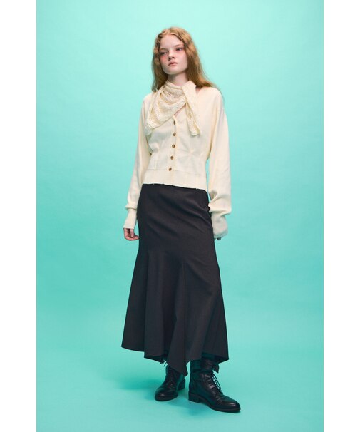 【SNSで話題!】SKINNY MERMAID HEM ロングスカート