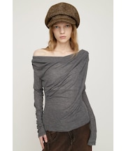 【SNSで話題！】TUCK DRAPE CUT トップス