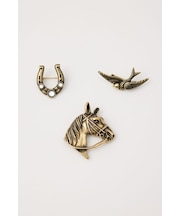 MOTIF BROOCH SET