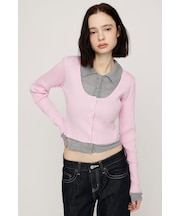 【SNSで話題！】【LIMITED ITEM】LAYERED LIKE KNIT トップス