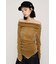 【SNSで話題！】OFF SHOULDER VELOUR トップス