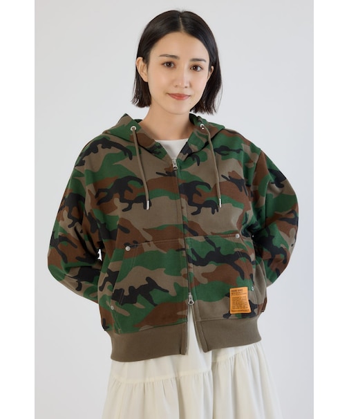 【UNISEX】SHARE PATTERN W ジップパーカー