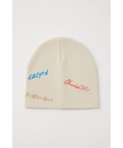 embroidery ビーニー