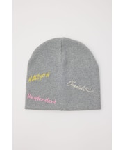 embroidery ビーニー