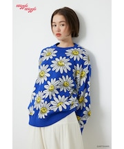 【UNISEX】(wiggle wiggle)パターンニットトップス