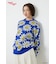 【UNISEX】(wiggle wiggle)パターンニットトップス
