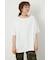 ピグメントルーズオフショルTシャツ