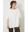 ピグメントルーズオフショルTシャツ