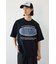 エンボスデニムロゴTシャツ