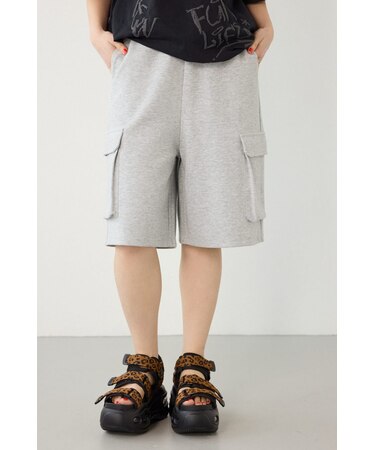 【UNISEX】SHARE DRY スウェットカーゴショートパンツ