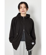 (UNISEX)SHARE スタンドネックジップパーカー