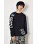 ショルダーロゴ長袖Tシャツ