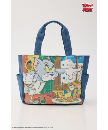 (TOM and JERRY)デニムドッキングトート