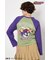 (パワーパフ ガールズ)ラグランロングスリーブTシャツ