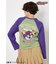 (パワーパフ ガールズ)ラグランロングスリーブTシャツ