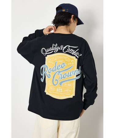 シールドロゴロングスリーブTシャツ