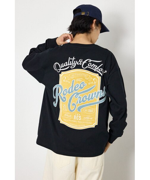 シールドロゴロングスリーブTシャツ