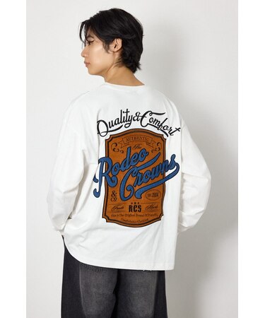 シールドロゴロングスリーブTシャツ