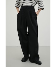 バックタックワイドパンツ