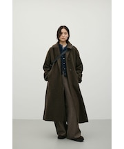 2WAYウールロングコート