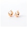 ＜PREEK＞YU-KIN MOON HOOP EARRINGS/ピアス