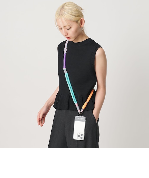 ＜A SCENE＞Design paracord shoulder/スマホショルダー