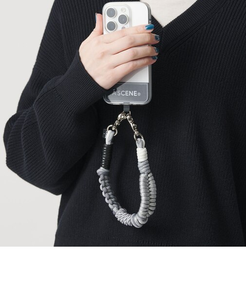 【WEB限定】<A SCENE>Design paracord strap/スマホストラップ
