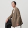【WEB限定 Wardrobe DAILY MINIMAL】ダブルクロス カラーレスジャケット ウォッシャブル