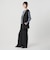 【WEB限定 Wardrobe DAILY MINIMAL】ダブルクロス リボンベルトジレ ウォッシャブル