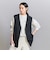 【WEB限定 Wardrobe DAILY MINIMAL】ダブルクロス リボンベルトジレ ウォッシャブル
