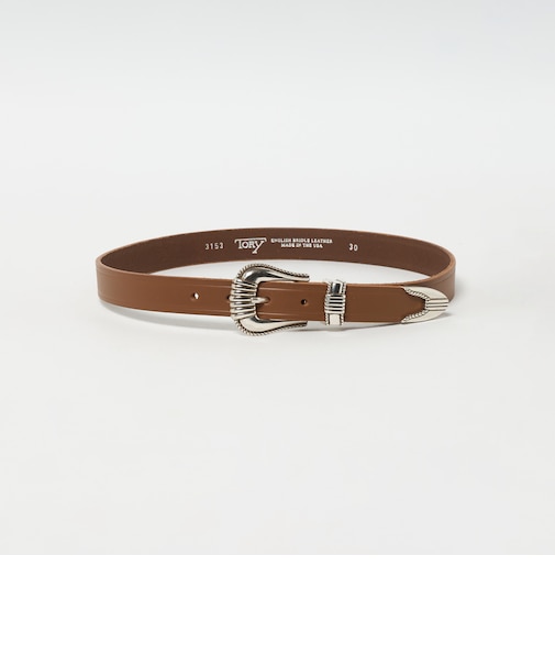 <TORY LEATHER>レザー ウェスタン ベルト