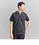 【WEB限定 WARDROBE SMART】クリア  ガスコットン ヘンリーネック カットソー【抗菌・防臭】