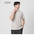 【WEB限定 WARDROBE SMART】クリア  ガスコットン モックネック カットソー【抗菌・防臭】