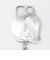 ＜ajew＞PVC HEART PLANET POCKET iPhone15ケース