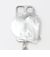 ＜ajew＞PVC HEART PLANET POCKET iPhone15ケース