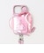 ＜ajew＞PVC HEART PLANET POCKET iPhone15Proケース