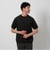 【WEB限定 WARDROBE SMART】マシーンウォッシュ 1ポケット ニット Tシャツ【抗菌防臭】
