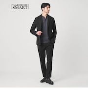 【WEB限定 WARDROBE SMART】LANATEC セットアップ/背抜きジャケット&イージーパンツ