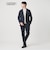 【WEB限定 WARDROBE SMART】LANATEC セットアップ/背抜きジャケット＆イージーパンツ