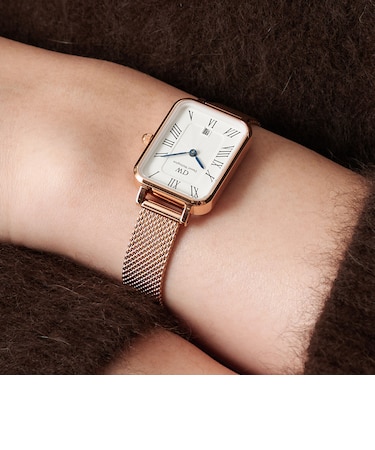 <DANIEL WELLINGTON>Quadro Melrose Roman Numerals Date/腕時計